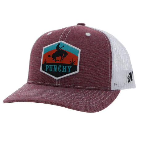 Hooey Youth Punchy Trucker Hat Mesh Back Snapback Patch