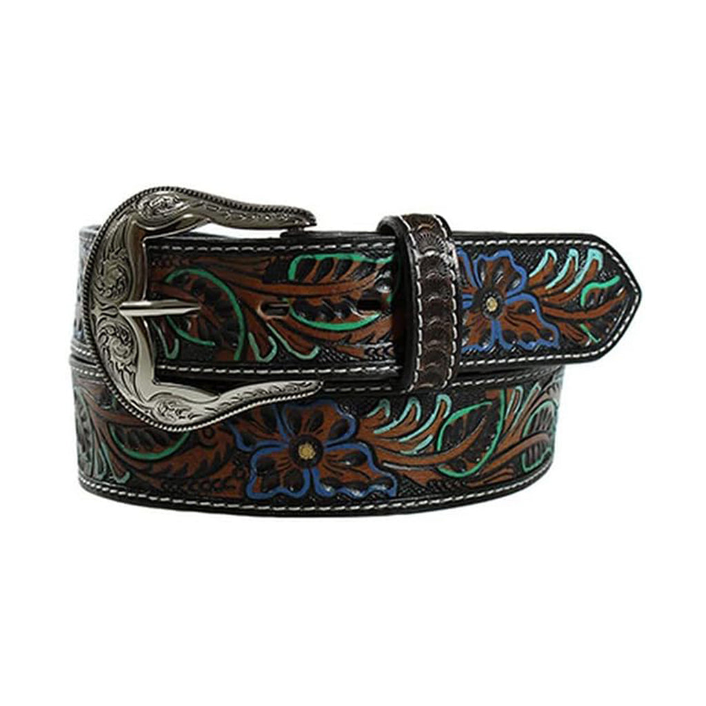 Nocona Women's Floral Tooled Belt