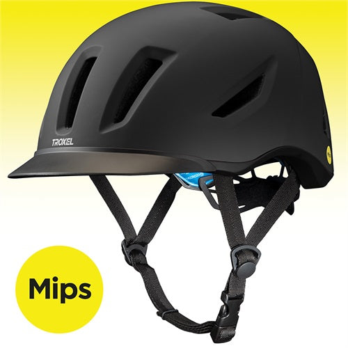Black Terrain Helmet with MIPS Technology