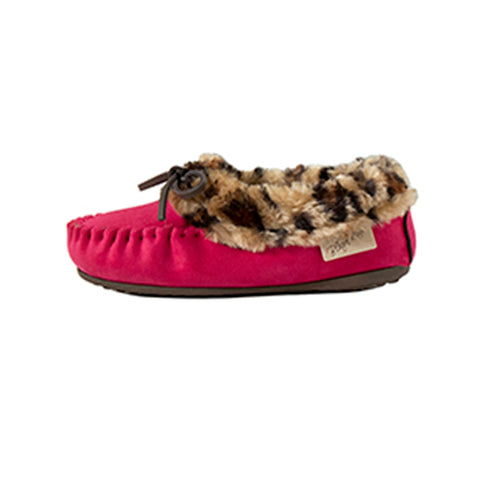 Blazin Roxx Youth Fuchsia Mocc Slipper