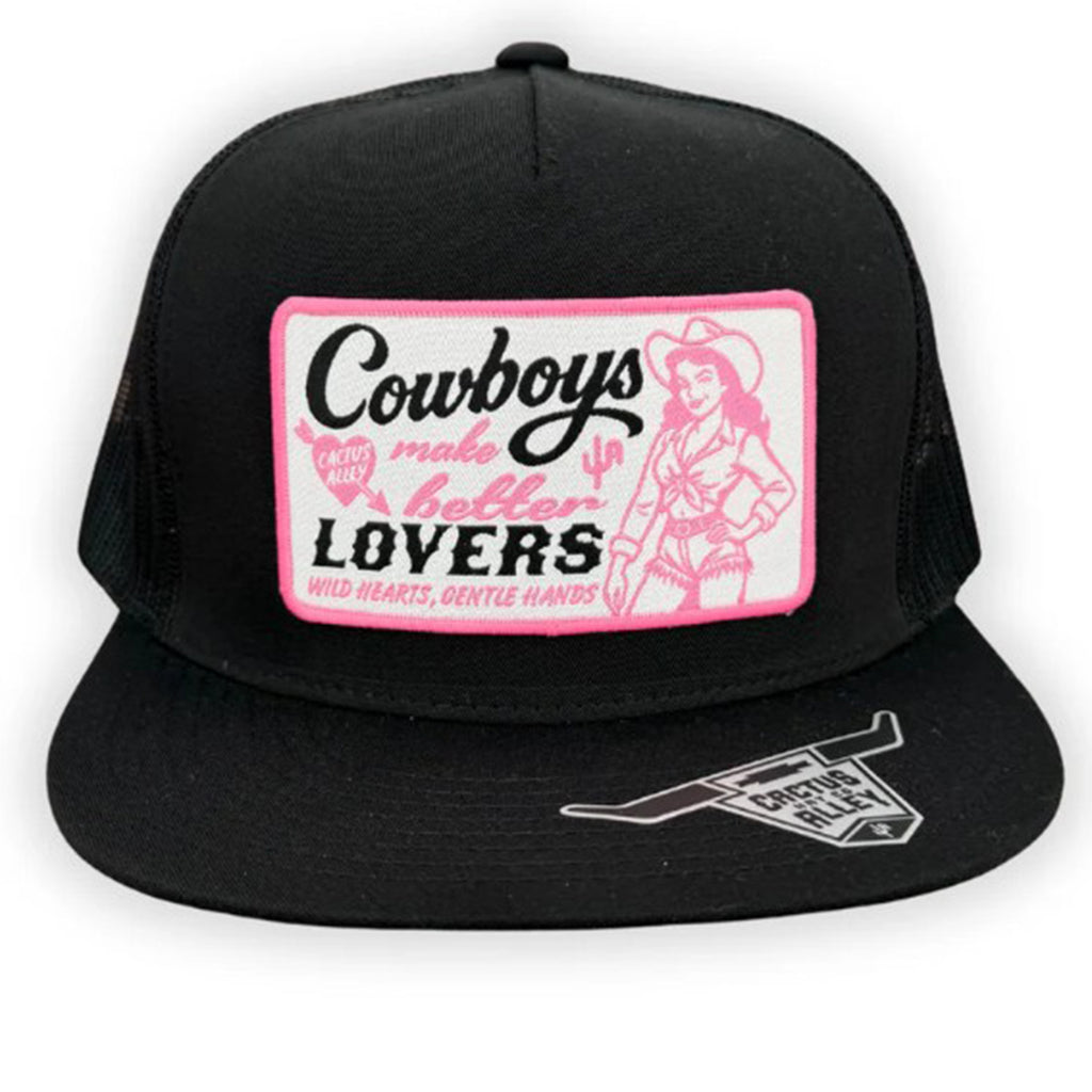Black, Pink and White Cap on White Background