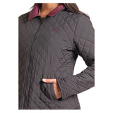 Panhandle Slim Women's Wine Reversible Jacket