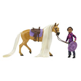 Horse with Rider on the Ground