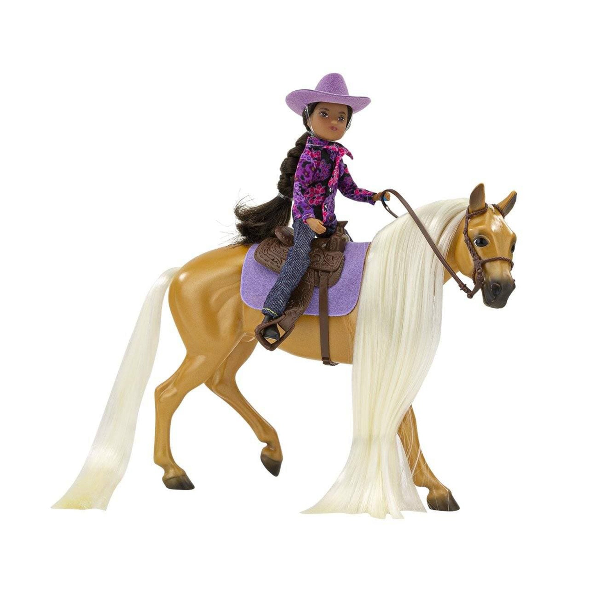 Breyer Horse Charm & Western Rider Gabi Toy Set