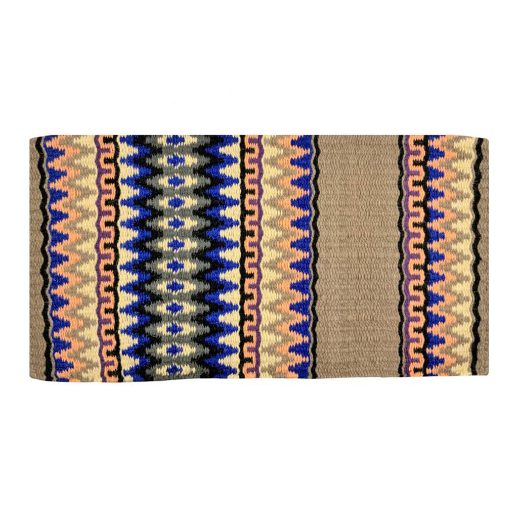 Tan with purple aztec print navajo pad
