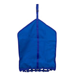 Back side of the hay bag - Solid blue color