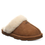 BearPaw Loki II Hickory Slip-On Slipper with Durable Sole side angle view