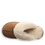 BearPaw Loki II Hickory Slip-On Slipper with Durable Sole top view