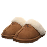 BearPaw Loki II Hickory Slip-On Slipper with Durable Sole