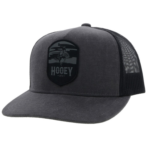 Hooey Charcoal/Black Cheyenne Cap