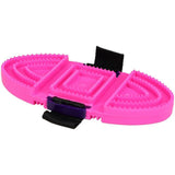 Tough 1 Hot Pink Flex Curry Comb Underside