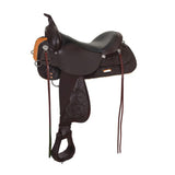 Trail Saddle With Stylish Floral Panel