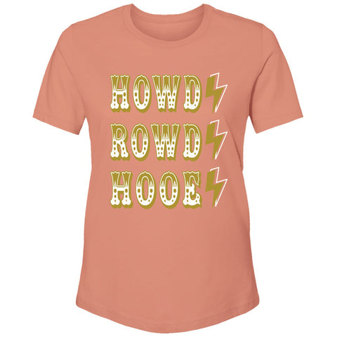 Hooey "Howdy Rowdy Hooey" Terracotta T-Shirt