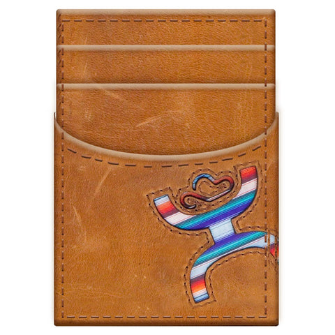 Hooey Tan Serape Money Clip