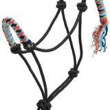 close up of mohair noseband