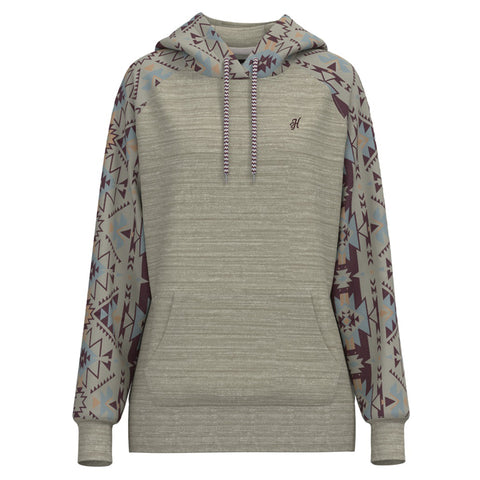 Felpa con cappuccio oversize con coulisse e stampa cowboy western da Felpa con cappuccio oversize con coulisse e stampa cowboy western da
