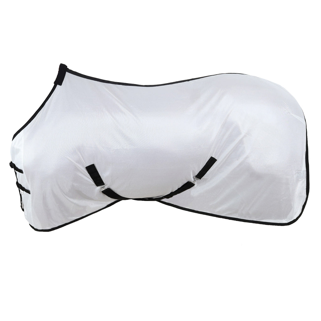 Side view of Showman Lightweight Mesh Fly Sheet 
