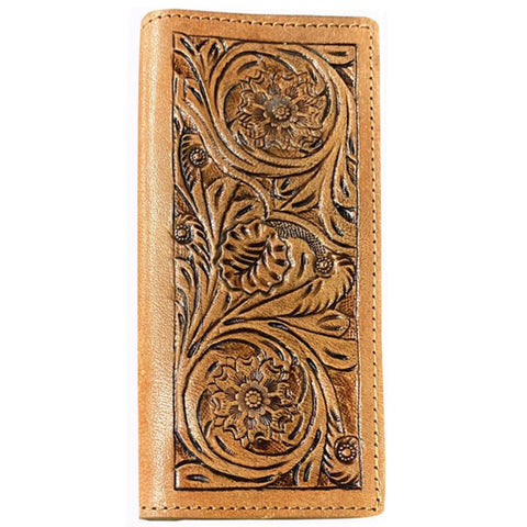 Showman Leather Tooled Wallet