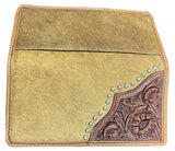 Showman Cowhide/Studded Wallet