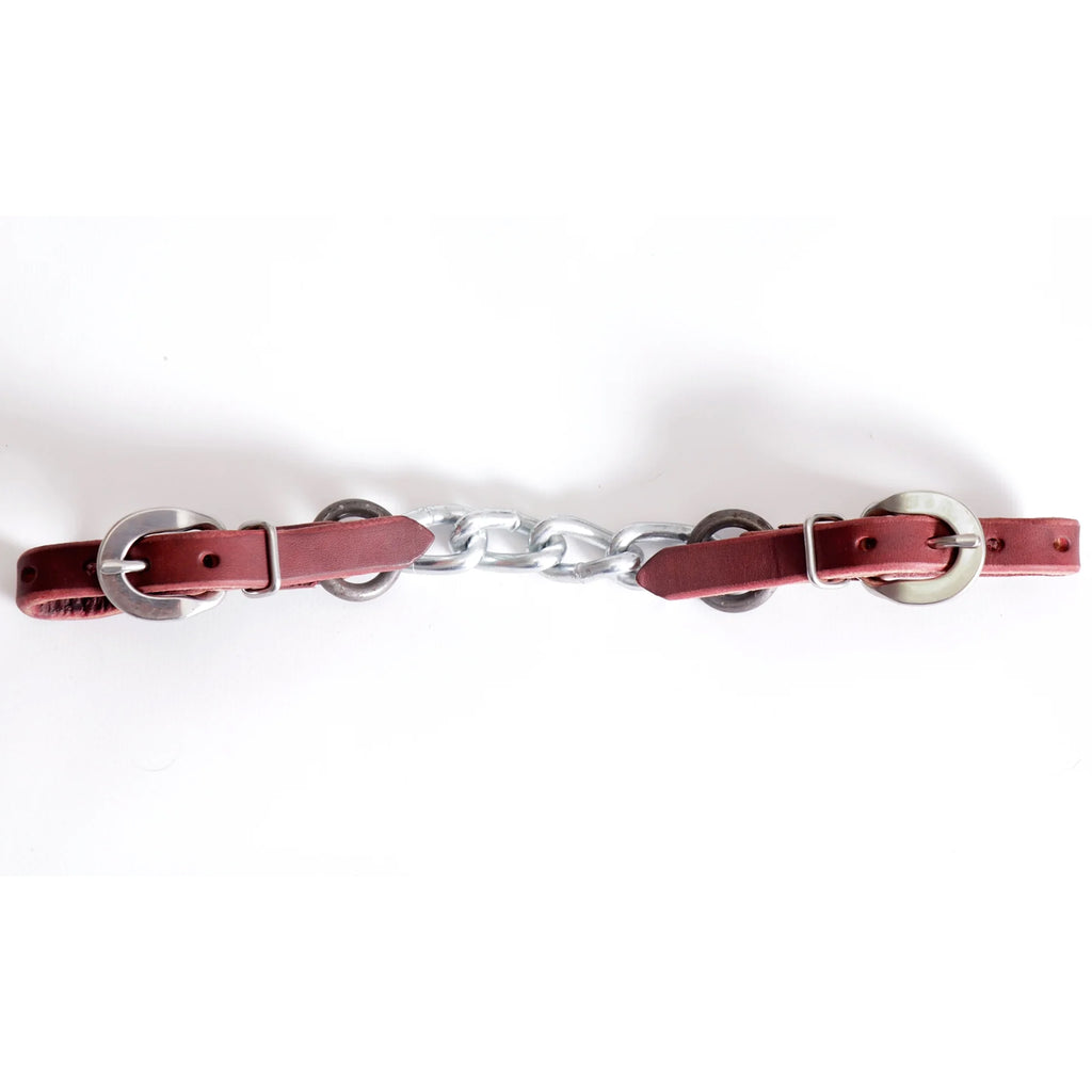 Flat Lay of 1/2" Large Burb Chain.