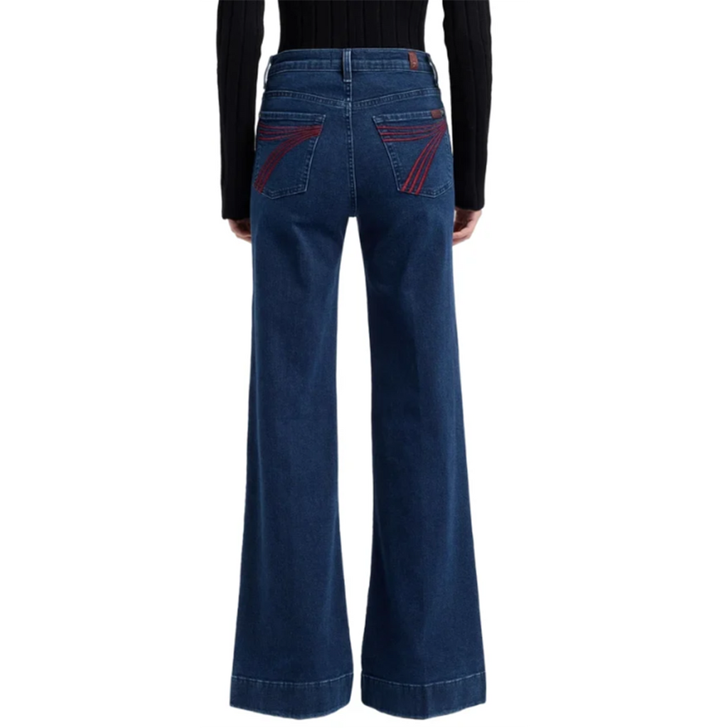 Shadow Leaf High rise, wide leg, 7 for all mankind dojo 
