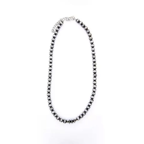 West & Co. Navajo Pearl/Disc Necklace