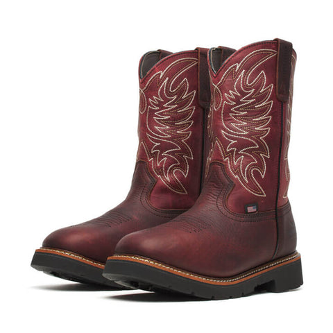 Thorogood Men's Chili/Crimson H2O Proof Boots
