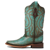 Corral Women's Distressed Turquoise Boots