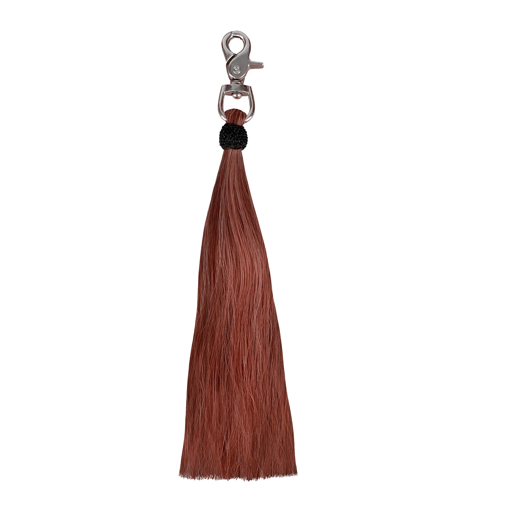 Shoefly horse hair triple brown colors fancy work 6 in long double