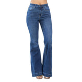 Judy Blue Women's High Waist Wide Hem Flare