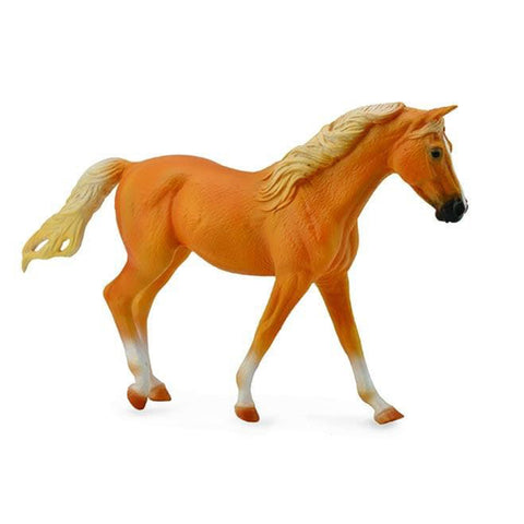 palomino-Missouri-fox-trotter-mare-toy vinyl horse