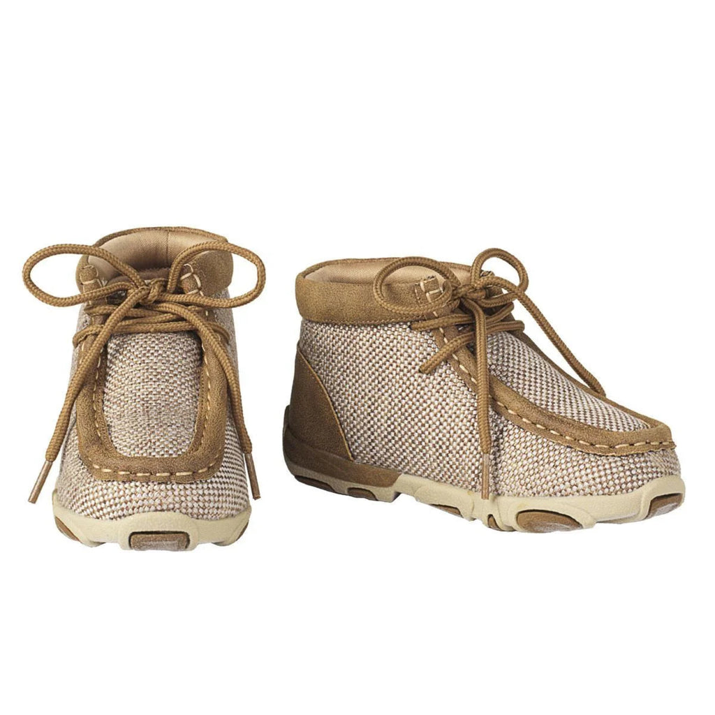 Twister Ezra toddler brown casual shoes with comfortable everyday design.