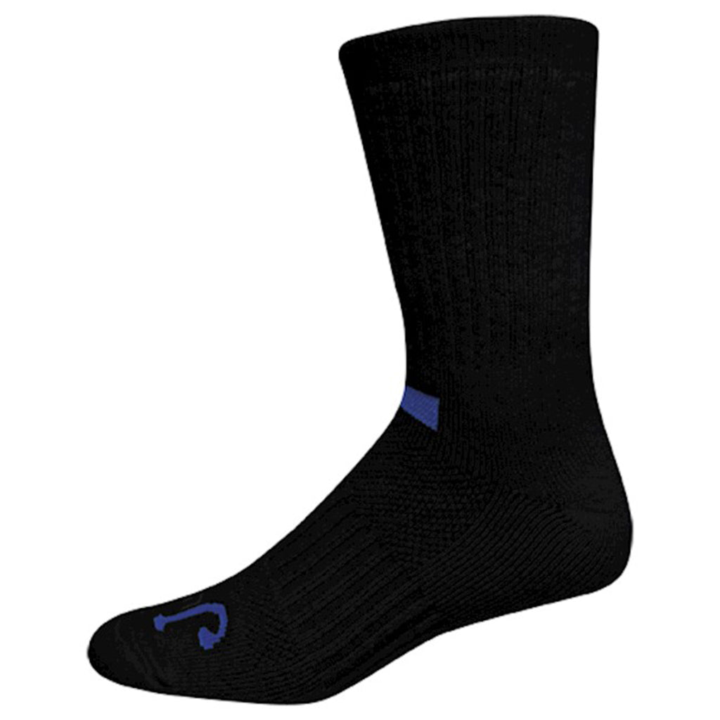 Justin Men's Black Crew Socks