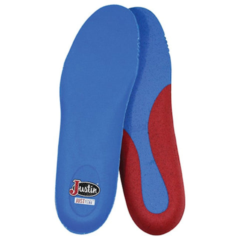 Justin replaceable insoles-round toe 