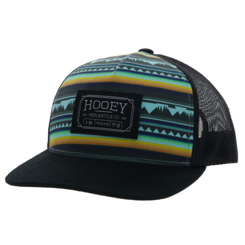 Hooey Doc Turquoise/Black Aztec Cap