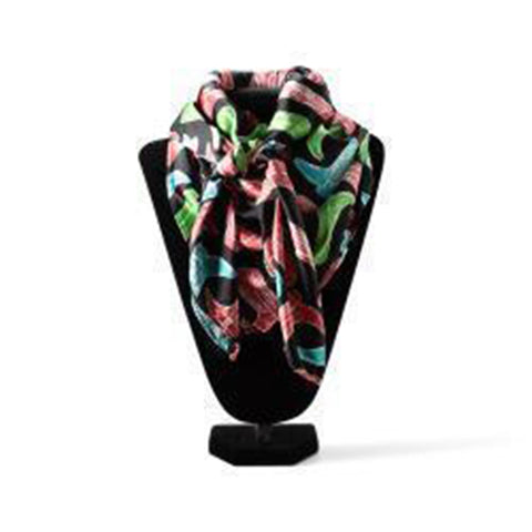 Ariat Western Wild Rag Silk Scarf Unisex Cowboy Boot Multi Color