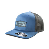 ARIAT Men's Work Cap FF110 Silicone Patch Blue