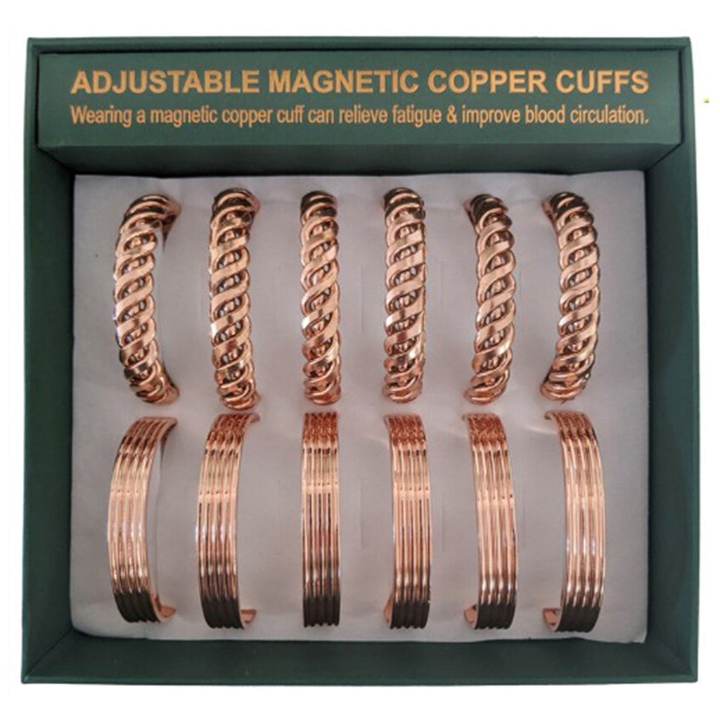 Western Fashion Copper Heavy Magnet Bracelet