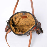 Open top view of purse