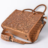 American Darling Tooled Leather Tote Bag