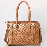 American Darling Tooled Leather Tote Bag