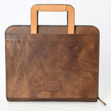 American Darling Floral Tooled Briefcase