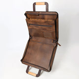 American Darling Floral Tooled Briefcase