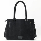 American Darling Black Boot Stitch Tote Bag