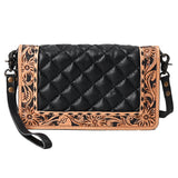 American Darling Tooled Border Wallet Crossbody