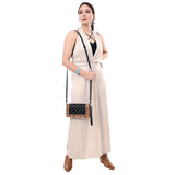 American Darling Tooled Border Wallet Crossbody