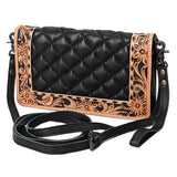 American Darling Tooled Border Wallet Crossbody