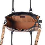 American Darling Tooled Floral Border Tote