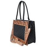 American Darling Tooled Floral Border Tote
