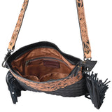American Darling Bucket Hand Tooled Crossbody